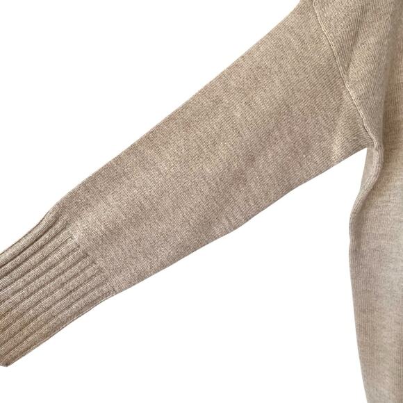 Eileen Fisher Maple Wool Yak Alpaca Women's Beige Tan Sweater size medium - Picture 2 of 6